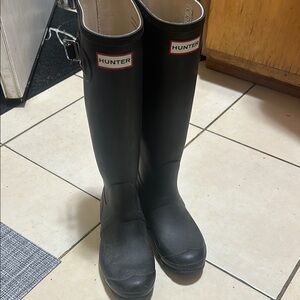 Hunter rain boots